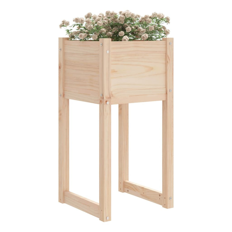 Load image into Gallery viewer, Vidaxl plantenbakken 2 st 40x40x81 cm massief grenenhout
