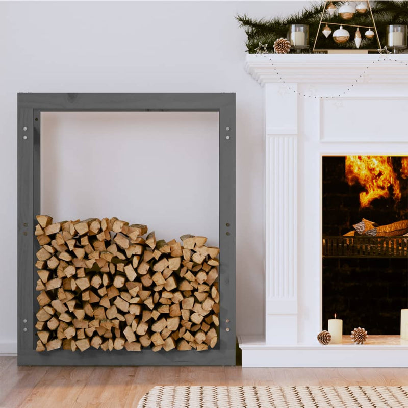Load image into Gallery viewer, Vidaxl haardhoutrek 80x25x100 cm massief grenenhout grijs
