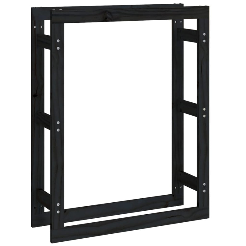 Load image into Gallery viewer, VidaXL Haardhoutrek 80x25x100 cm massief grenenhout zwart
