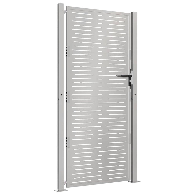 Load image into Gallery viewer, Vidaxl poort 100x175 cm vierkant cortenstaal
