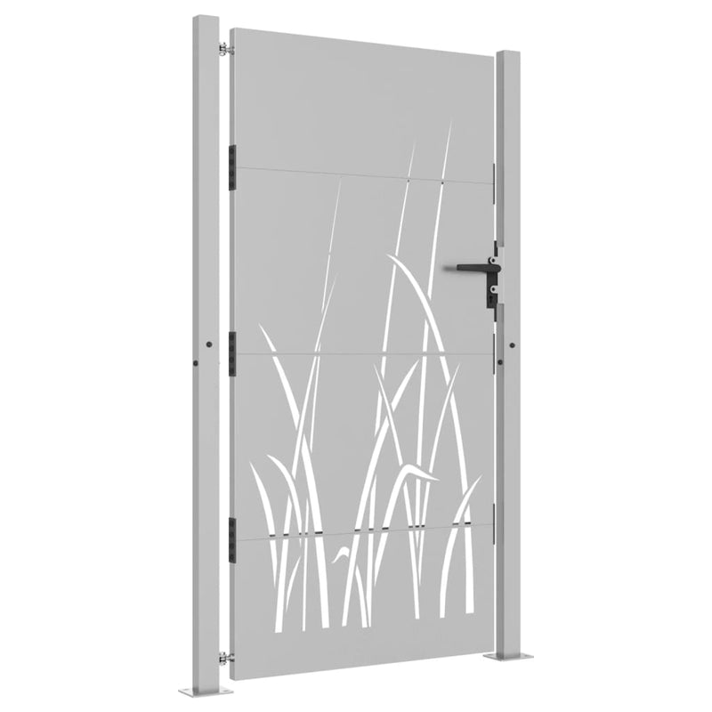 Load image into Gallery viewer, Vidaxl poort 105x180 cm grasontwerp cortenstaal
