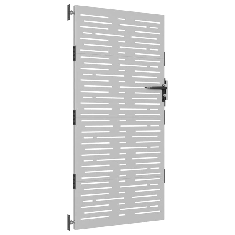Load image into Gallery viewer, Vidaxl poort 85x200 cm vierkant cortenstaal
