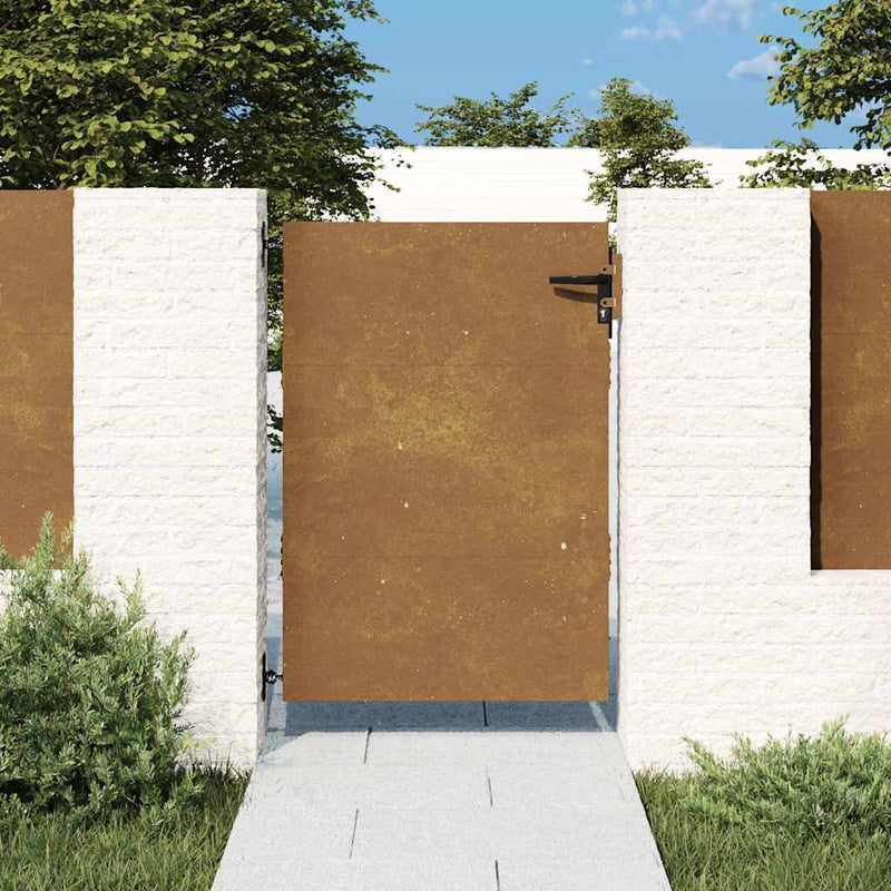 Load image into Gallery viewer, Vidaxl poort 85x125 cm cortenstaal

