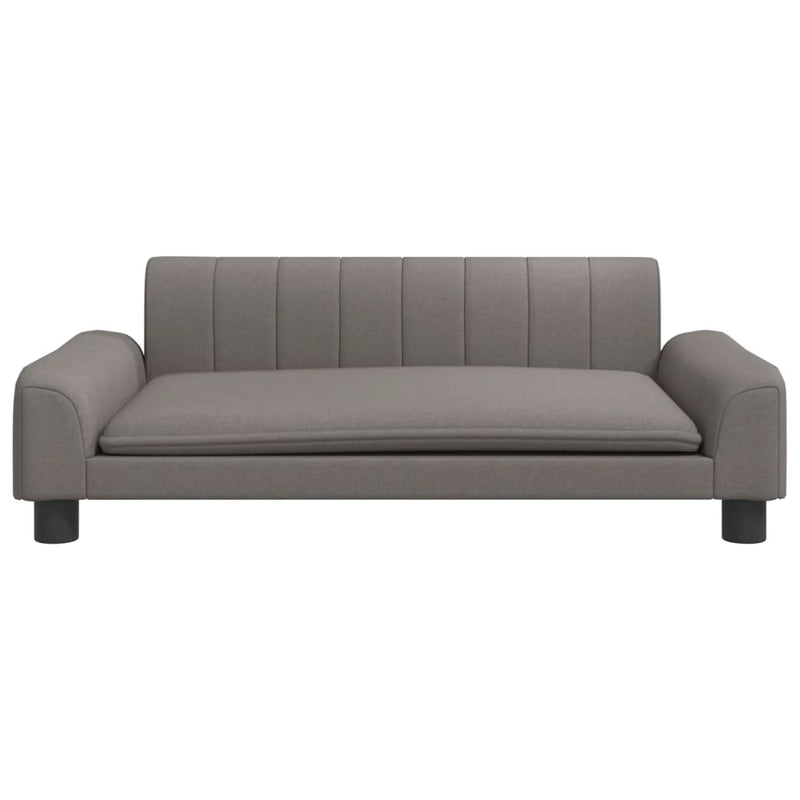Load image into Gallery viewer, VidaXL Hondenmand 90x53x30 cm stof taupe
