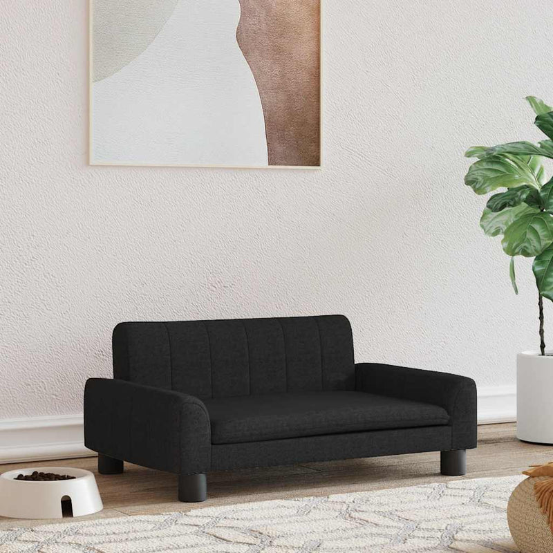 Load image into Gallery viewer, Vidaxl hondenmand 70x45x30 cm stof zwart
