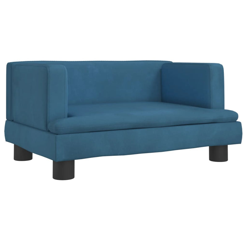 Load image into Gallery viewer, VidaXL Hondenmand 60x40x30 cm fluweel blauw
