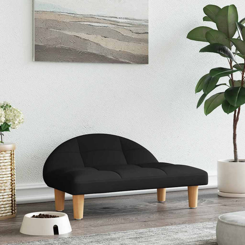 Load image into Gallery viewer, Vidaxl hondenmand 70x52x30 cm stof zwart
