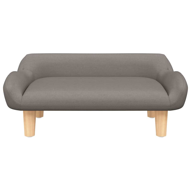 Load image into Gallery viewer, Vidaxl hondenmand 70x40x24 cm stof taupe
