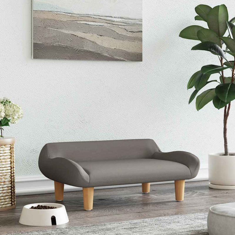 Load image into Gallery viewer, Vidaxl hondenmand 70x40x24 cm stof taupe
