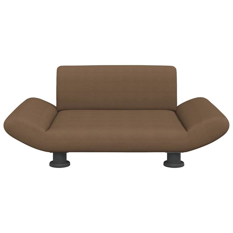 Load image into Gallery viewer, Vidaxl hondenmand 70x45x28 cm stof bruin
