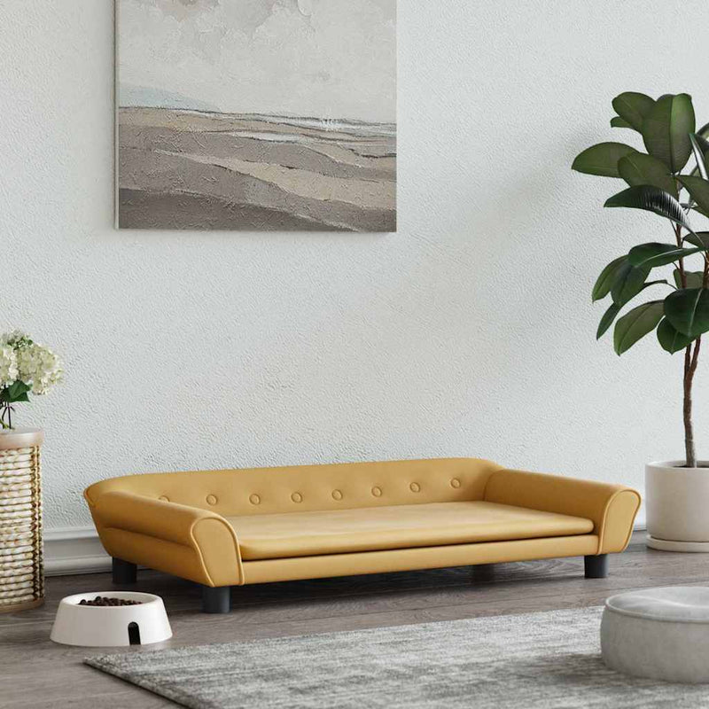 Load image into Gallery viewer, Vidaxl hondenmand 100x50x21 cm fluweel bruin
