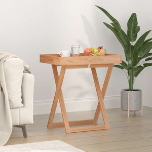Vidaxl dienbladtafel inklapbaar 52x36x56,5 cm walnotenhout