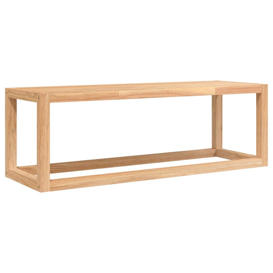 Vidaxl handdoekenrek 60x20x20 cm massief walnotenhout