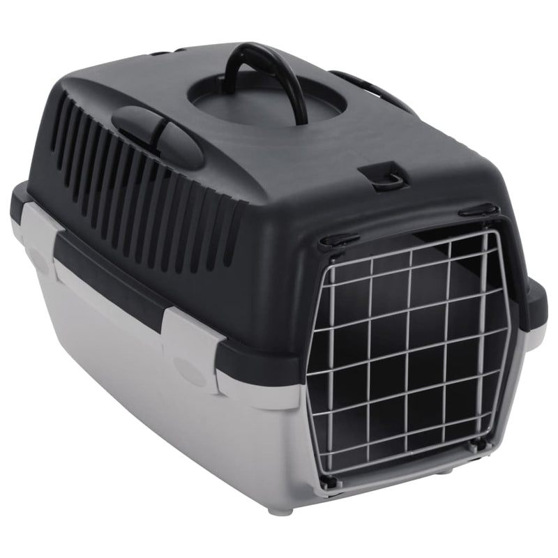 Load image into Gallery viewer, Vidaxl reismand 48x32x31 cm polypropeen grijs en zwart
