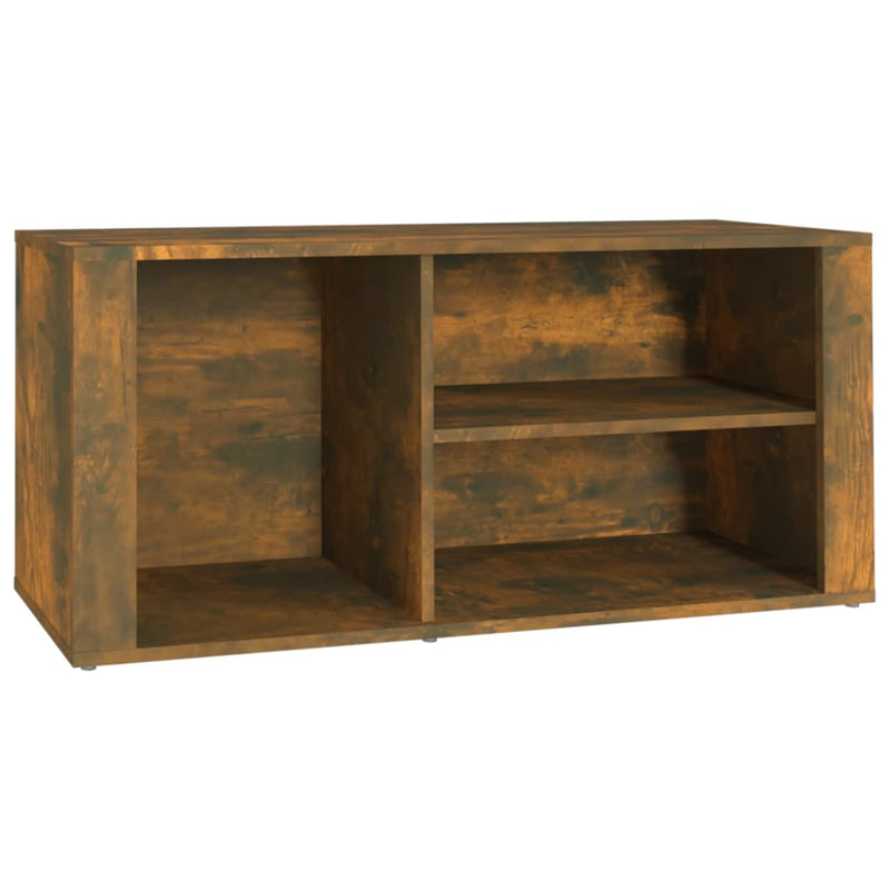 Load image into Gallery viewer, Vidaxl schoenenkast 100x35x45 cm bewerkt hout gerookt eikenkleurig
