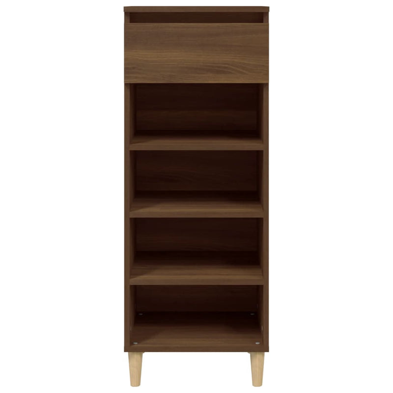 Load image into Gallery viewer, Vidaxl schoenenkast 40x36x105 cm bewerkt hout bruin eikenkleur
