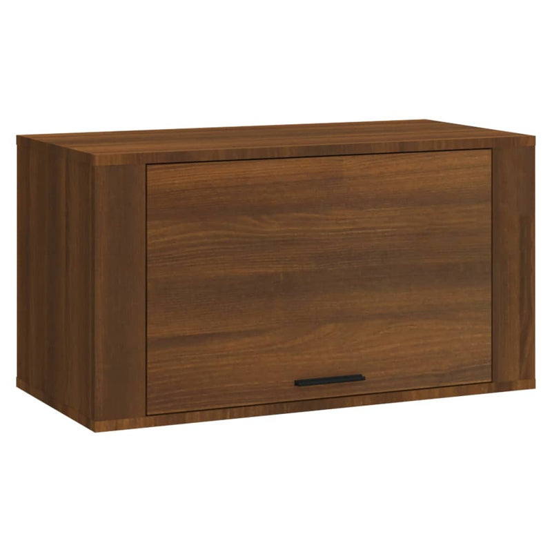 Load image into Gallery viewer, Vidaxl wandschoenenkast 70x35x38 cm massief grenenhout bruineiken
