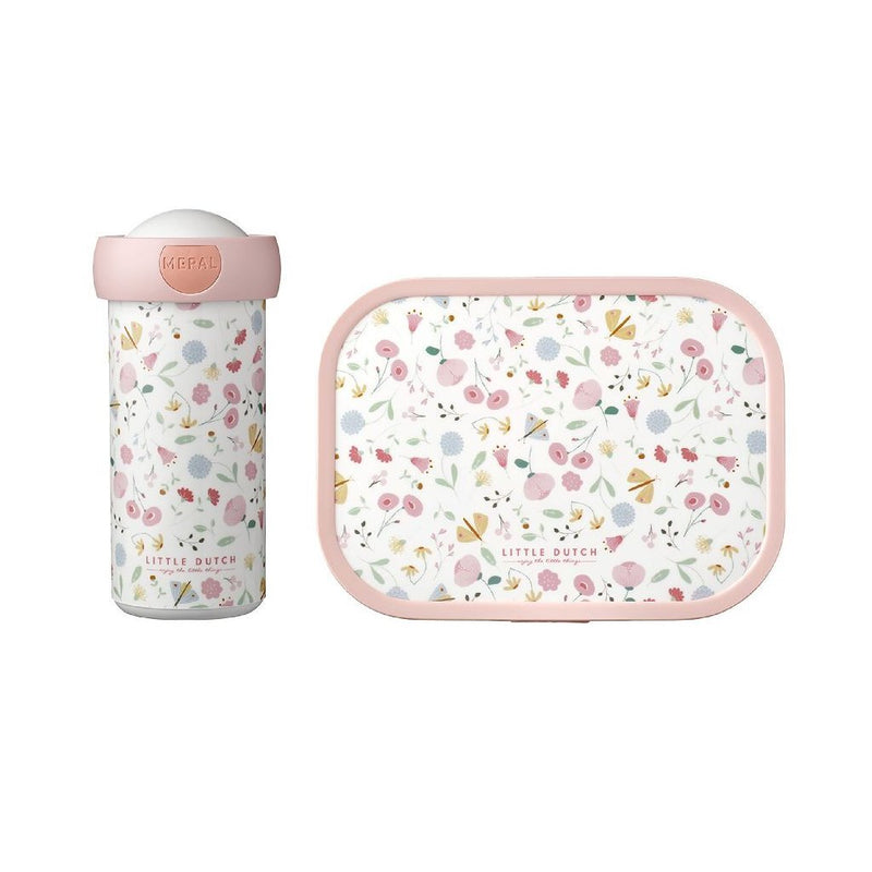 Load image into Gallery viewer, Mepal lunchset little dutch flowers and butterflies
