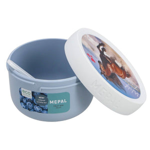 Mepal fruitbox campus - 300 ml - inclusief fruitvorkje - sluit goed af - snackdoosje - wild horse