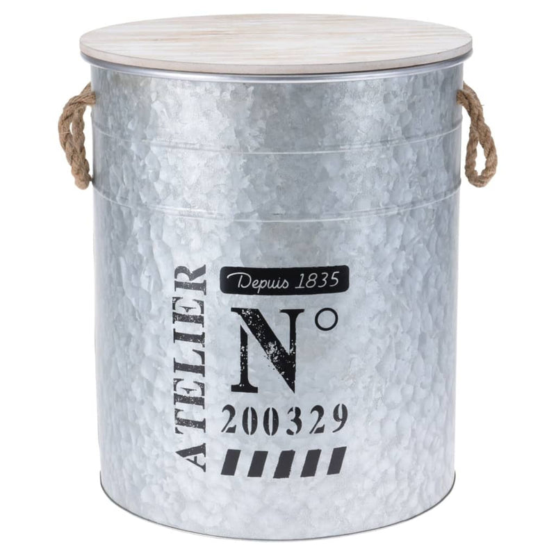 Load image into Gallery viewer, H s collection 3-delige opbergboxenset met touw zink
