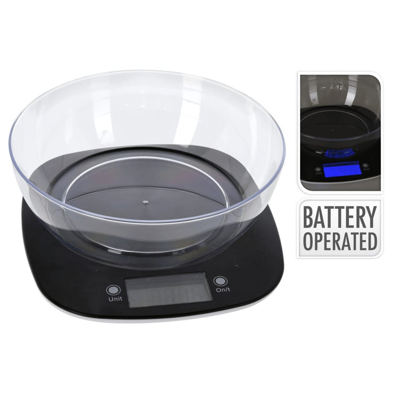 Load image into Gallery viewer, Excellent houseware houseware keukenweegschaal met mengkom 1,4 l
