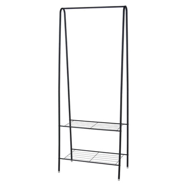 Storage solutions kledingrek met 2 lagen 61x34x152 cm