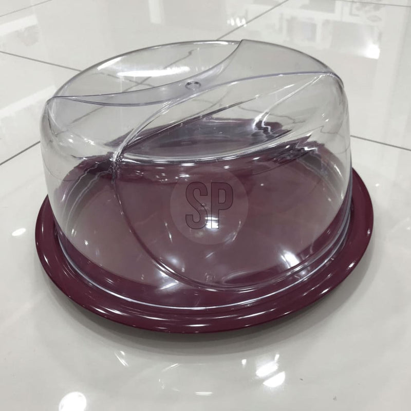 Load image into Gallery viewer, Excellent houseware taartstolp transparant 34 cm
