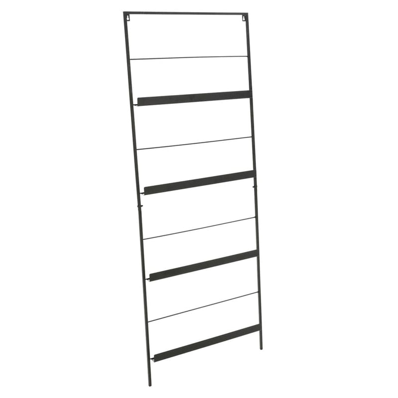 Load image into Gallery viewer, H S Collection H S Collection Tijdschriftenhouder 150x56,5 cm metaal zwart
