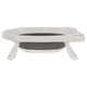 Bathroom solutions babybadje inklapbaar wit en grijs