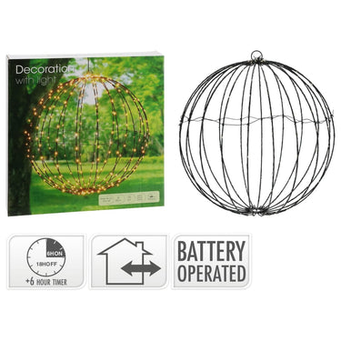 ProGarden ProGarden Bollamp inklapbaar LED 30 cm