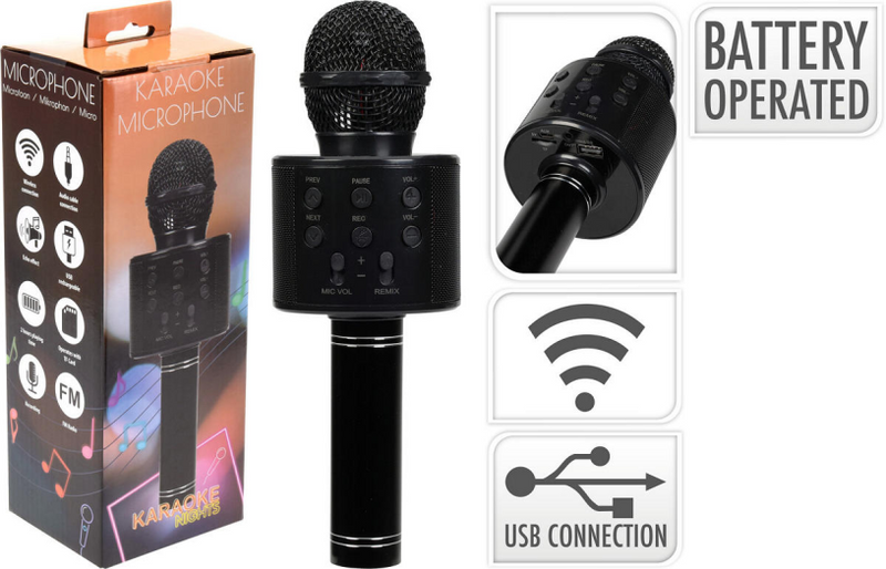 Afbeelding laden in galerijviewer, Oplaadbare microfoon met usb aansluiting

