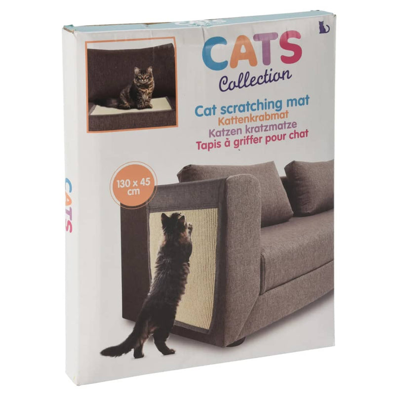 Load image into Gallery viewer, Pets Collection Pets Collection Kattenkrabmat 130x45 cm grijs
