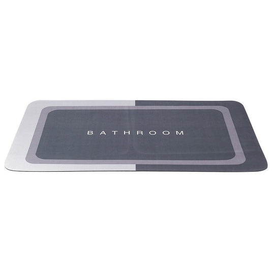 Bathroom solutions badkamermat 79.5x49.5 cm grijs