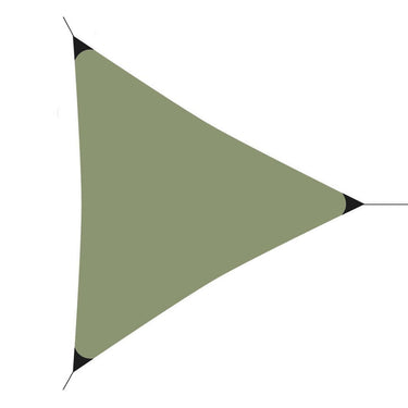Overige merken schaduwdoek 300x300x300 cm groen