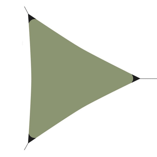 Overige merken schaduwdoek 300x300x300 cm groen