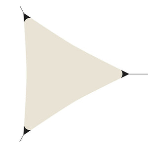 Overige merken schaduwdoek 360x360x360 cm cr egrave;me
