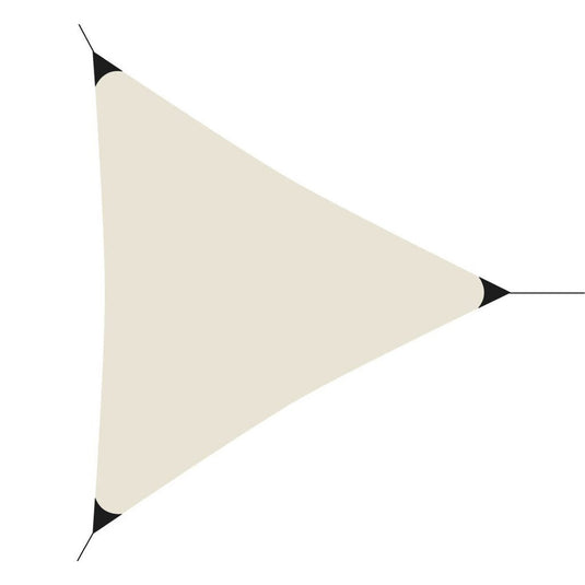 Overige merken schaduwdoek 360x360x360 cm cr egrave;me