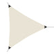 Overige merken schaduwdoek 360x360x360 cm cr egrave;me