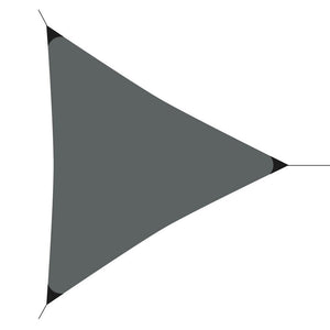 Overige merken schaduwdoek 360x360x360 cm grijs