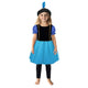Overige merken pietenjurk 110-116 paars blauw