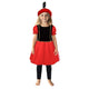 Overige merken pietenjurk 98-104 zwart rood