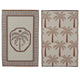 Decoris kleed polypropyleen l121cm 2 assorti binnen en buiten