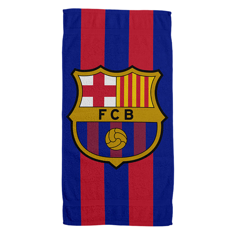 Load image into Gallery viewer, Overige merken fc barcelona badlaken 100x180 cm blauw rood
