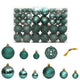 VidaXL Kerstballen 100 st 3 4 6 cm groen