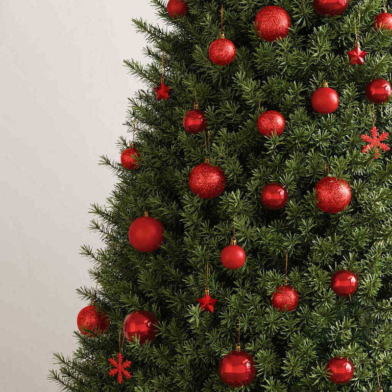 Load image into Gallery viewer, Vidaxl 111-delige kerstballenset polystyreen rood
