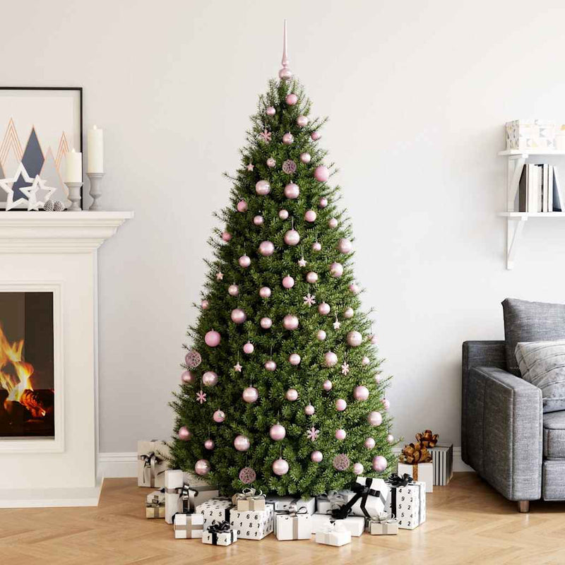 Afbeelding laden in galerijviewer, Vidaxl 111-delige kerstballenset polystyreen roze
