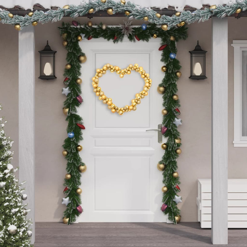 Load image into Gallery viewer, VidaXL Kerstslinger 175 cm polystyreen goudkleurig
