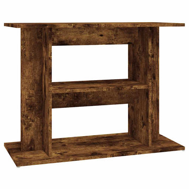 Vidaxl aquariumstandaard gerookt eikenhout 80x35x60 cm bewerkt hout