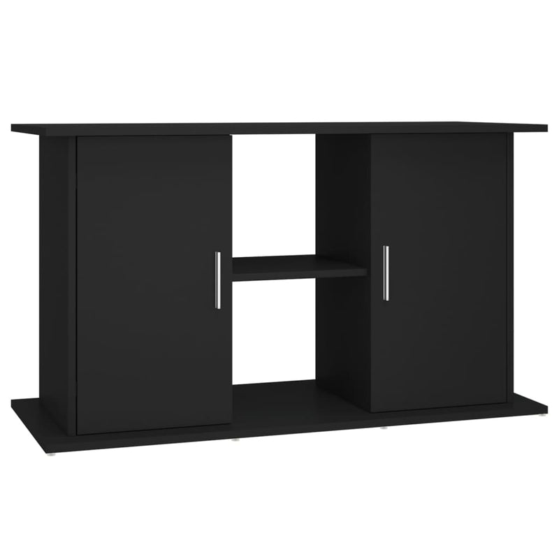 Load image into Gallery viewer, Vidaxl aquariumstandaard 101x41x58 cm bewerkt hout zwart
