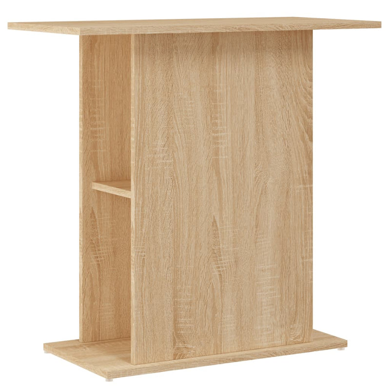 Load image into Gallery viewer, Vidaxl aquariumstandaard sonoma eiken 75x36x72,5 cm bewerkt hout
